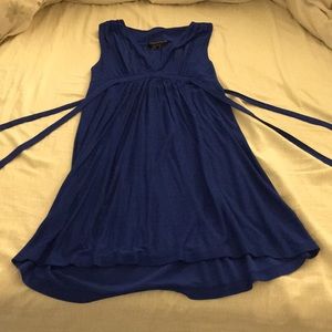 French connection short blue dress